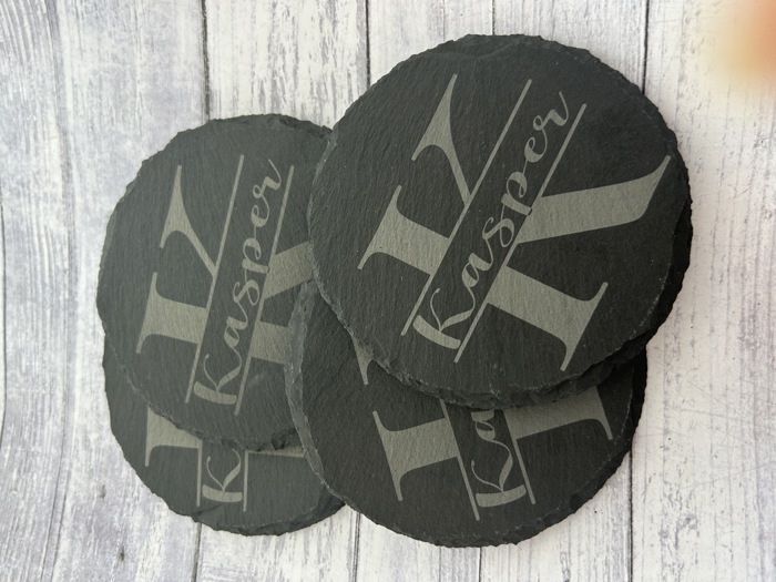 Slate Coasters / Personalized Coasters / Name Coasters /Wedding Gift