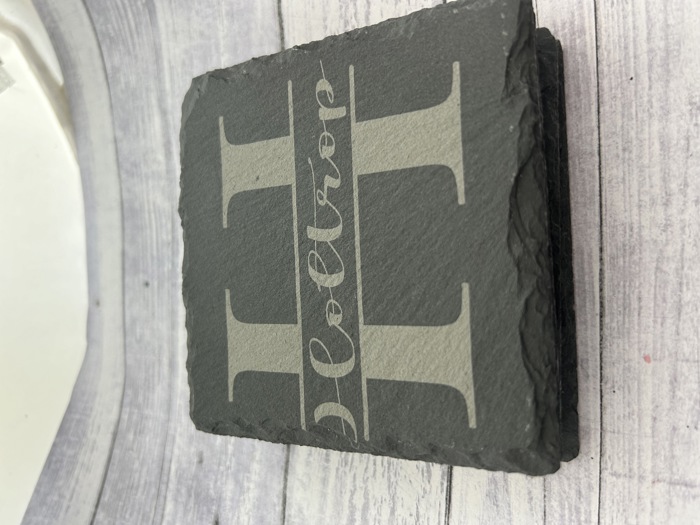 Slate Coasters / Personalized Coasters / Name Coasters /Wedding Gift