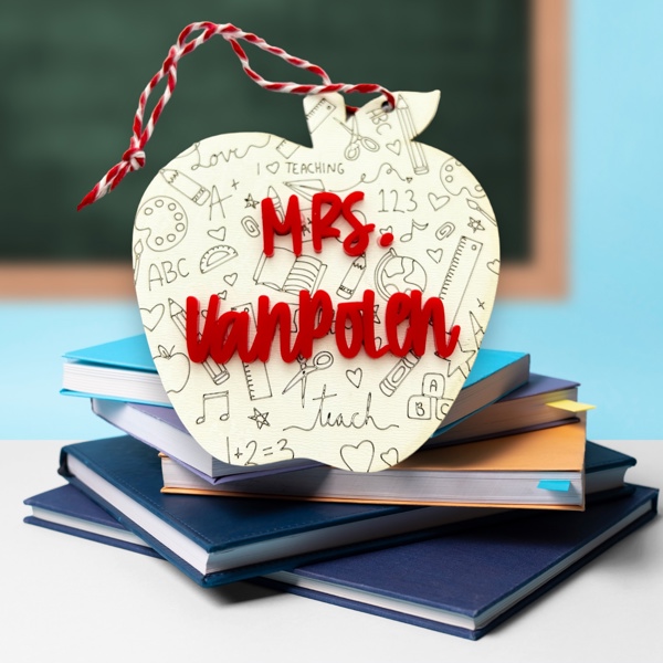 Personalized Teacher Ornament