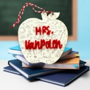  Personalized Teacher Ornament