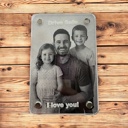  Photo Frame Visor Clip. Personalized Father's Day Gift. Photo Frame. Photo frame for car.