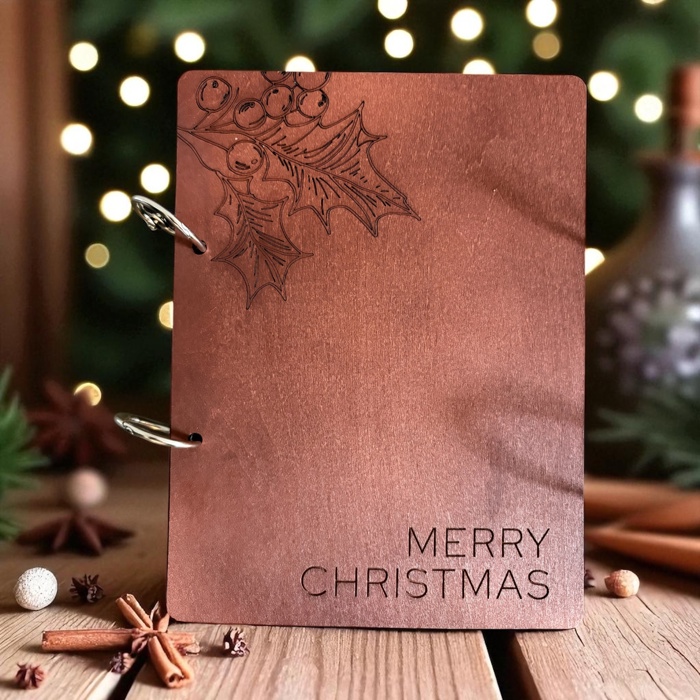 Christmas Card Keepsake. Christmas card holder.