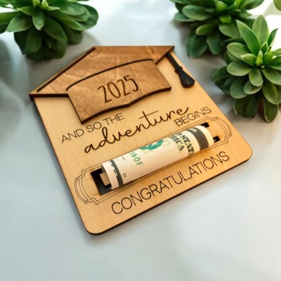 Graduation Money Holder. Graduation Gift. 2025 Graduate