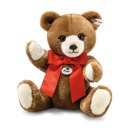 Petsy Teddy Bear with Red Bow - 11 Inches