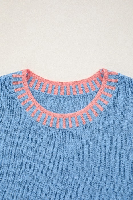 Layla Contrast Trim Tank Blouse