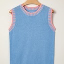  Layla Contrast Trim Tank Blouse