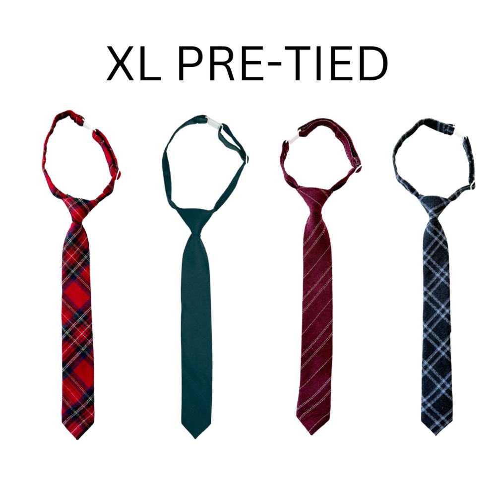 Holiday Pre-tied tie Size XL ages 9-13