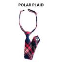 POLAR PLAID Clearance Boys Ties Ages 3-6 yrs