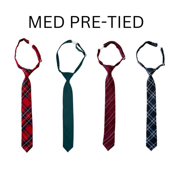 Holiday Pre-tied Ties Size Med ages 3-6 