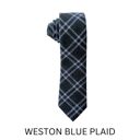 Y WESTON BLUE Holiday Neckties For Youth 