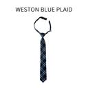 SM WESTON BLUE Holiday Pre-tied Ties Size Small ages 6 mo-2 years