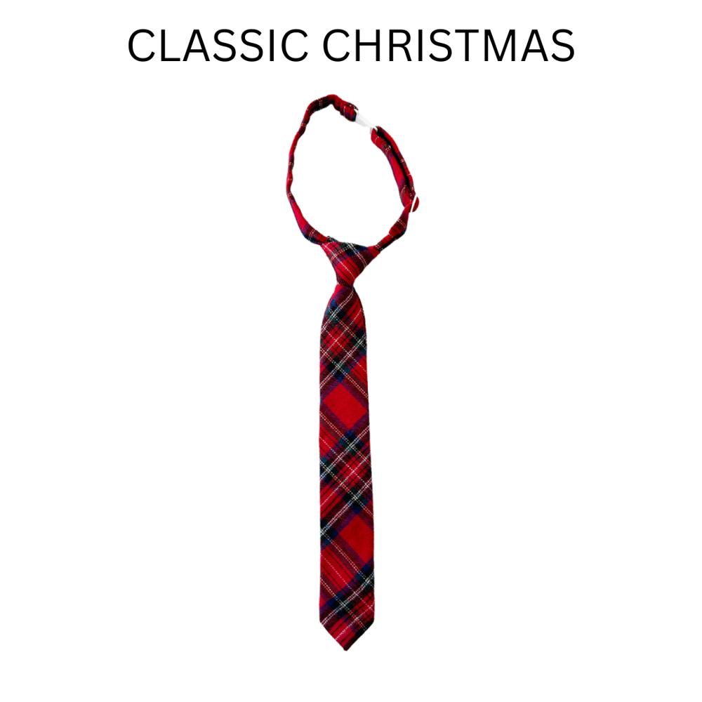 Holiday Pre-tied Ties Size Small ages 6 mo-2 years