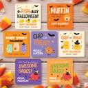  Personalized Halloween Stickers / Kids Classroom Party / Set of 24 / Up to 2 Names