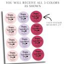  Valentine's Day Stickers - Set of 24 - Valentine Day Sticker - Valentines Day Stickers for Kids Classroom