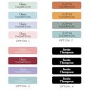 School Supply and Daycare Labels - Dishwasher Safe - Set of 60 Labels