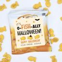  Personalized Halloween Stickers / Kids Classroom Party / Set of 24 / Up to 2 Names