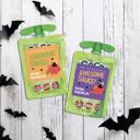  Personalized Halloween Stickers / Kids Classroom Party / Set of 24 / Up to 2 Names
