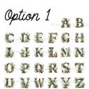  Christmas Name Labels - Kids Personalized Christmas with Large Initial,  Set of 12