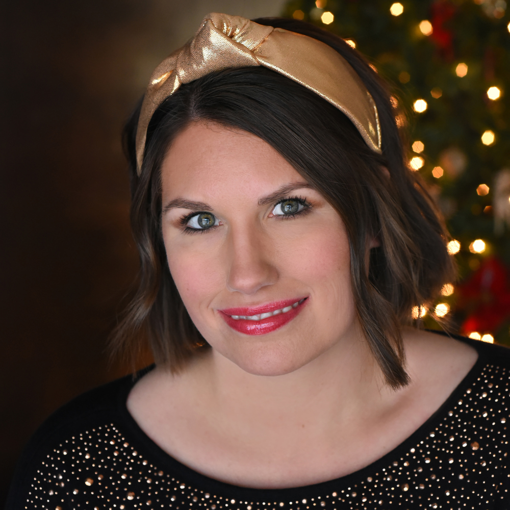 Handmade Christmas Top Knot Headbands