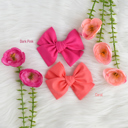  Solid Color Baby Pinwheel Bow