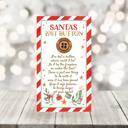  Santa's Button - Three Pack - Holiday Fun for The Family - Christmas Eve Fun for The Family