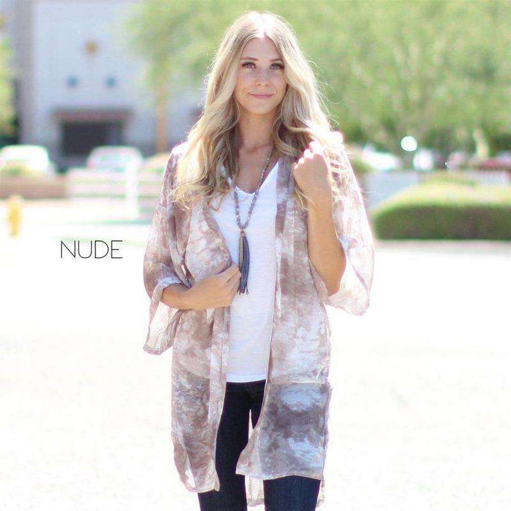 Tie Dye Kimono | One Size | Vibrant Tie-Dye Patterns | Lightweight & Flowing | Perfect Layering Piece