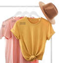 Medium Heather Prism Sunset Ultra Soft Everyday Tee | XS-XL | Must-Have Wardrobe | Ultra-Soft Fabric | Perfect for Layering | Available in Various Colors