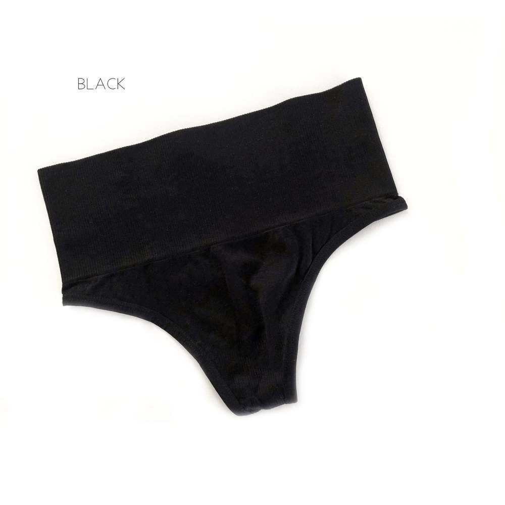 Tummy Control Shaping Thong | S-M | High Waist | Comfortable Shaping | Seamless Design