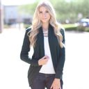  Soft Draped Cardigan | S-3XL | Long Sleeve Design | Open Front Style | Shawl Collar | Polished Finish