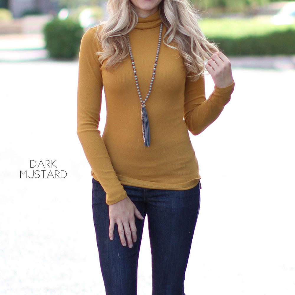 Turtleneck Layering Top | S-M | Soft & Comfortable Fit | Essential Layering Piece | Premium Fabric