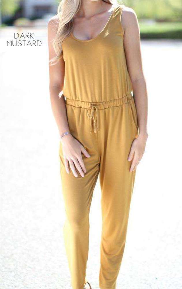 Essential Jumpsuit | S-L | Ultra-Soft Fabric | Pockets & Drawstring Waist | Effortless Style