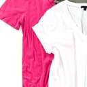 Small Hot Pink Lightweight Everyday Tee | S-XL | Short Sleeve | Soft Fabric | Versatile Layering Piece