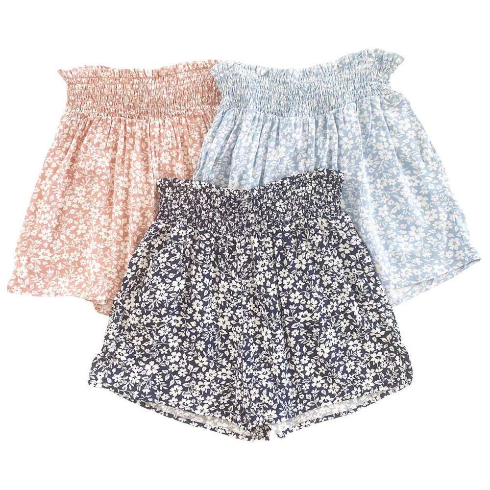 Spring Flowy Shorts | S-L | Trendy Prints | Lightweight Fabric | Warm-Weather Essential