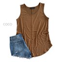 Large Coco Flowy Tank | S-XL | Sleeveless | Layering Essential | Multiple Colors