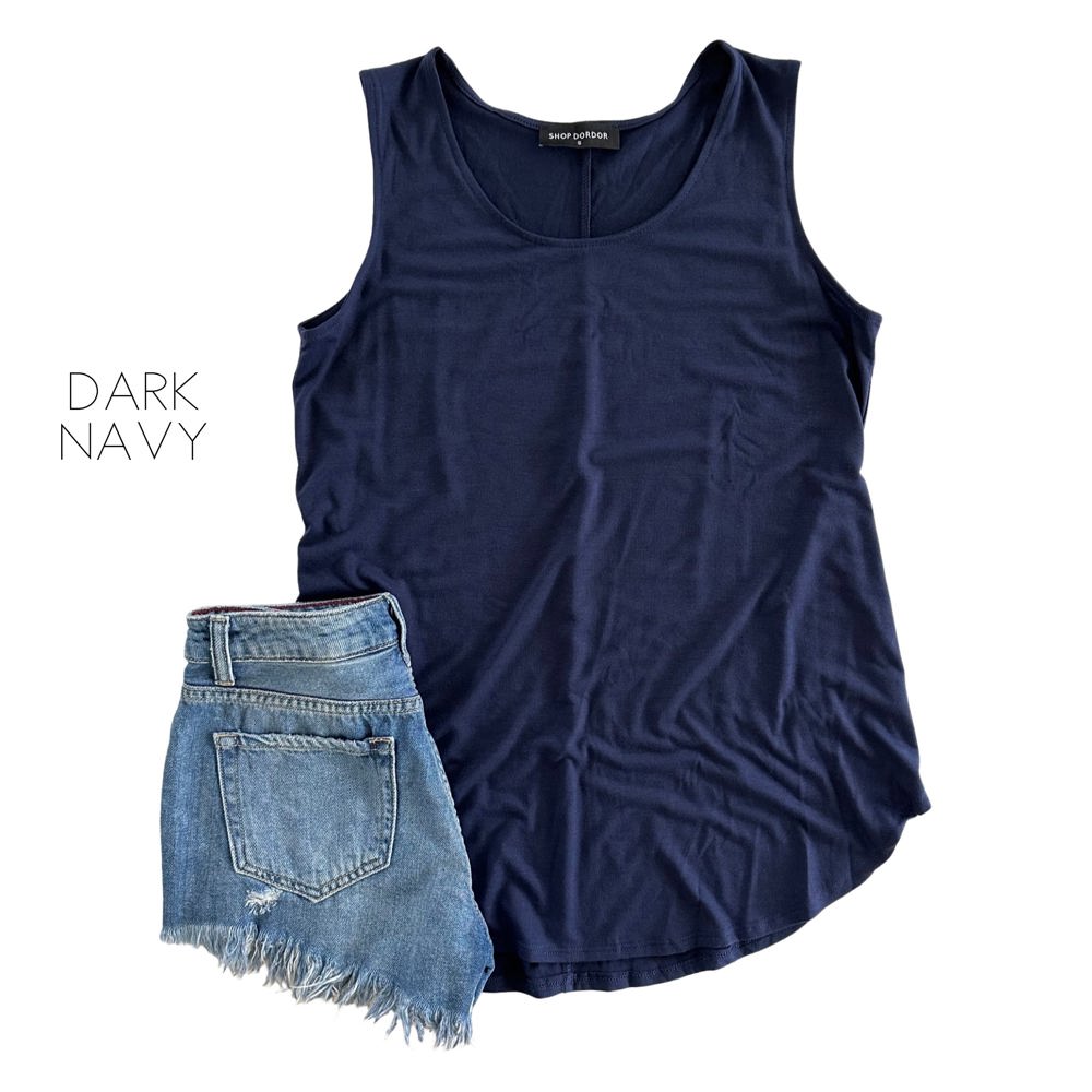 Flowy Tank | S-XL | Sleeveless | Layering Essential | Multiple Colors