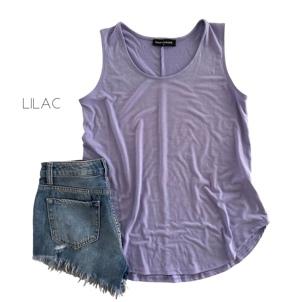 Flowy Tank | S-XL | Sleeveless | Layering Essential | Multiple Colors