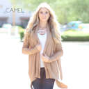 Small Camel Ultra Soft Draped Sweater Cardigan | S-XL | Ultra-Soft Quality | Draped Design | Staple Wardrobe Item | Ideal for Layering