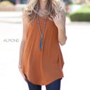 Small Almond Flowy Tank | S-XL | Favorite Go-To Style | Sleeveless Design | Perfect for Layering | Available in More Colors