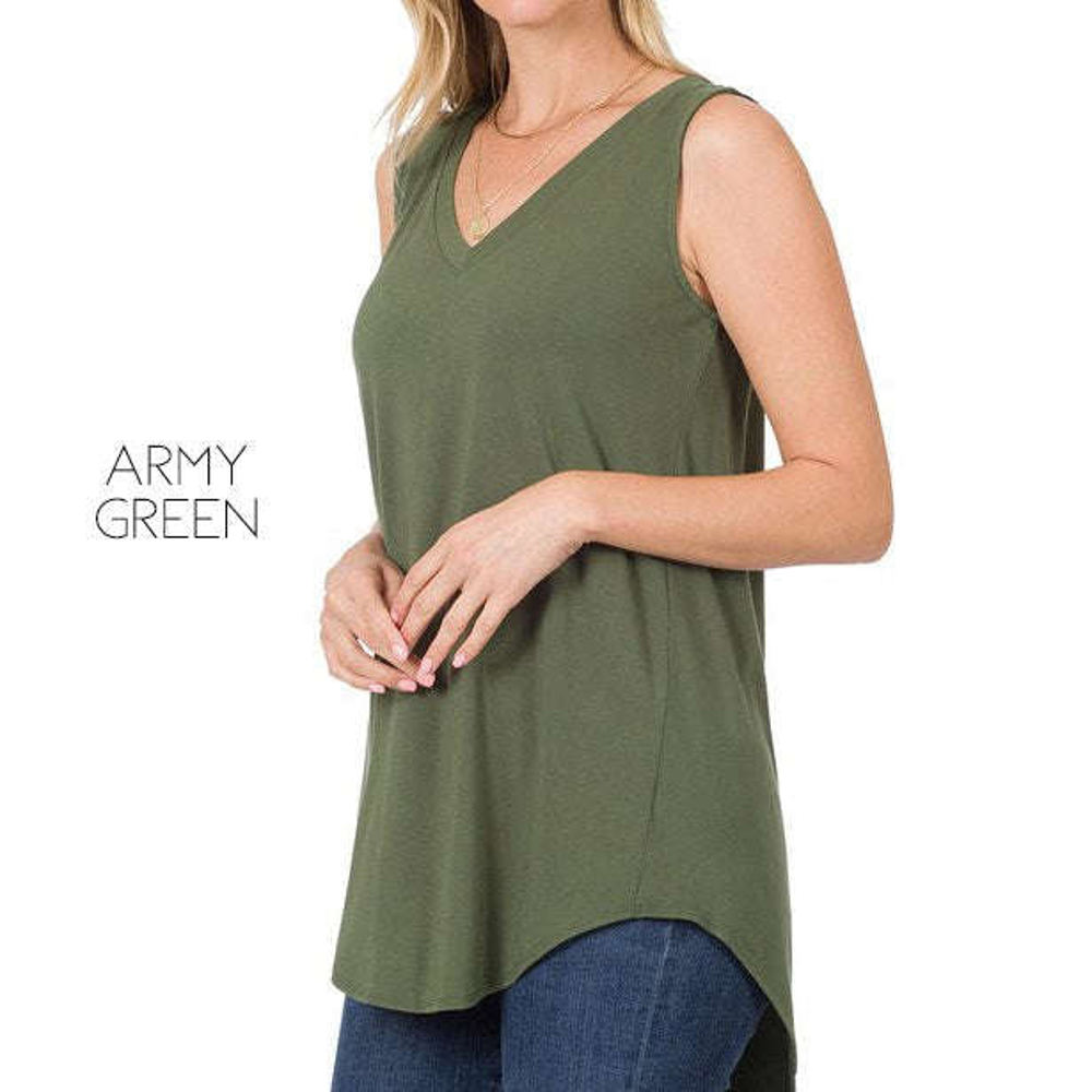 Flowy Tank | S-XL | Favorite Go-To Style | Sleeveless Design | Perfect for Layering | Available in More Colors