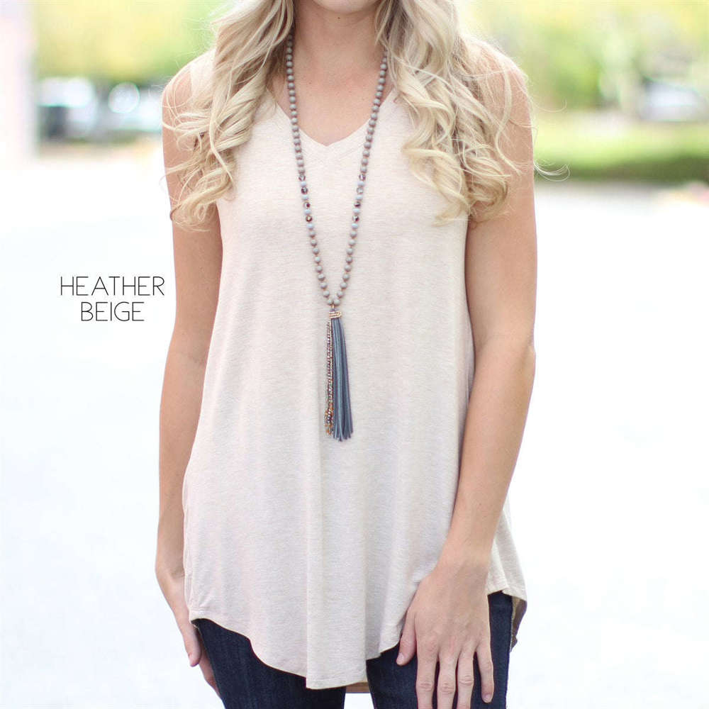 Flowy Tank | S-XL | Favorite Go-To Style | Sleeveless Design | Perfect for Layering | Available in More Colors