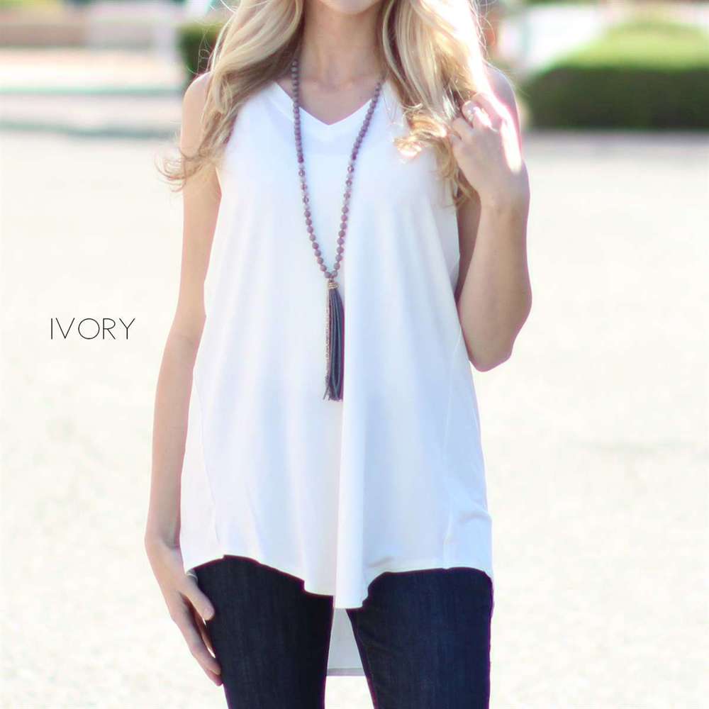 Flowy Tank | S-XL | Favorite Go-To Style | Sleeveless Design | Perfect for Layering | Available in More Colors