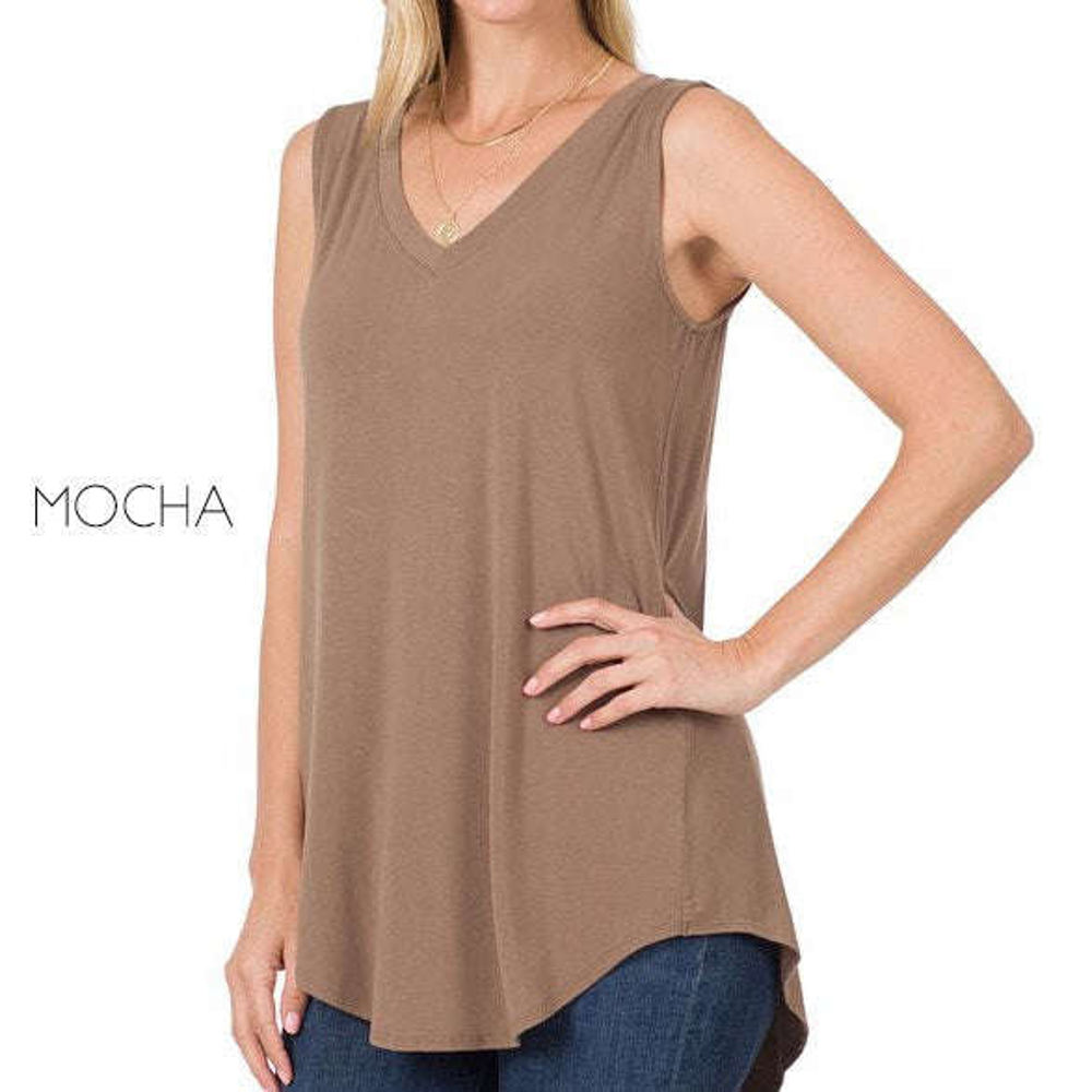 Flowy Tank | S-XL | Favorite Go-To Style | Sleeveless Design | Perfect for Layering | Available in More Colors