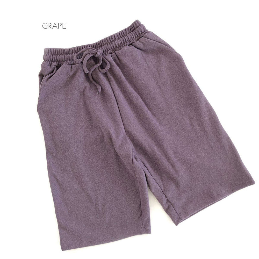 Ultra Soft Long Lounge Shorts | S | Drawstring Waist | Pockets | Ultra-Soft Fabric