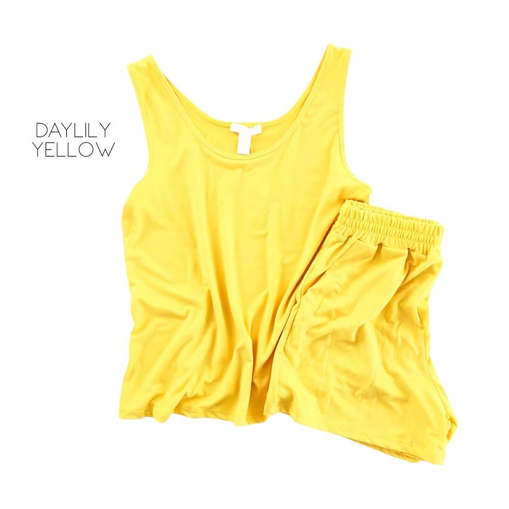 Tank Lounge Set | S | Ultra-Soft Fabric | Cozy Shorts & Tank Combo | Perfect for Relaxing