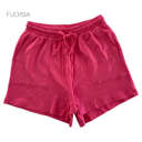 X-Small Fuchsia Cotton Lounge Shorts | XS-XL | On-Trend Design | 100% Cotton