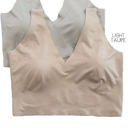 Large Light Taupe Ultra Soft Seamless Bra