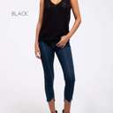 Medium Black Knit Tank | S-XL | Beautiful Addition | V-Neckline | Sleeveless Shoulder Straps | Closet Favorite