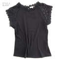 Small Black Lace Detail Top Collection | S-XL | Premium Fabric | Stylish Lace Detail | Easy to Dress Up or Down