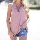  Boho Lace Tank | S-3XL | Perfect Boho Style | Halter Design | Lace Detailing | Flowy Soft Fabric