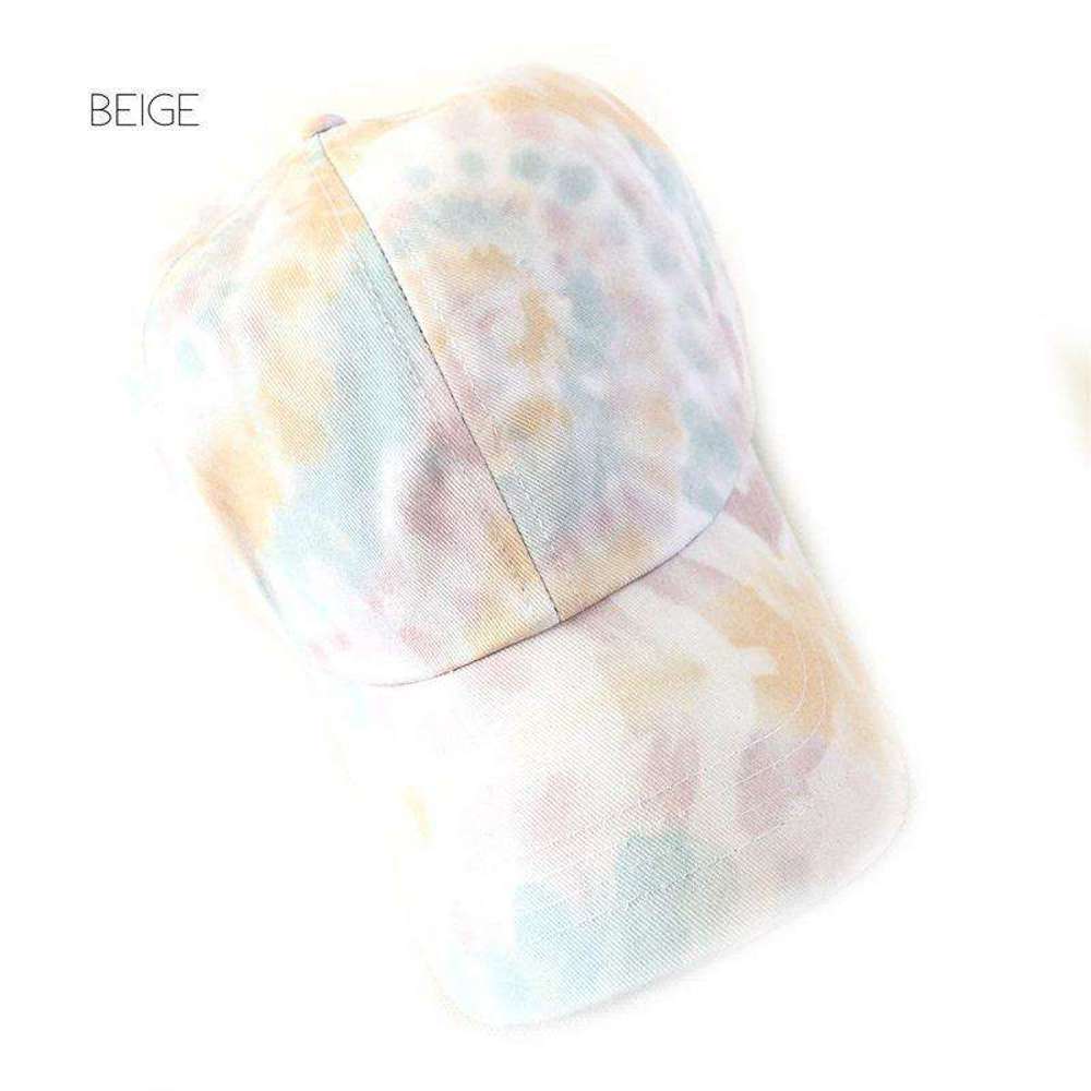 Tie-Dye Hat | One Size | Adjustable Back Strap | 100% Cotton